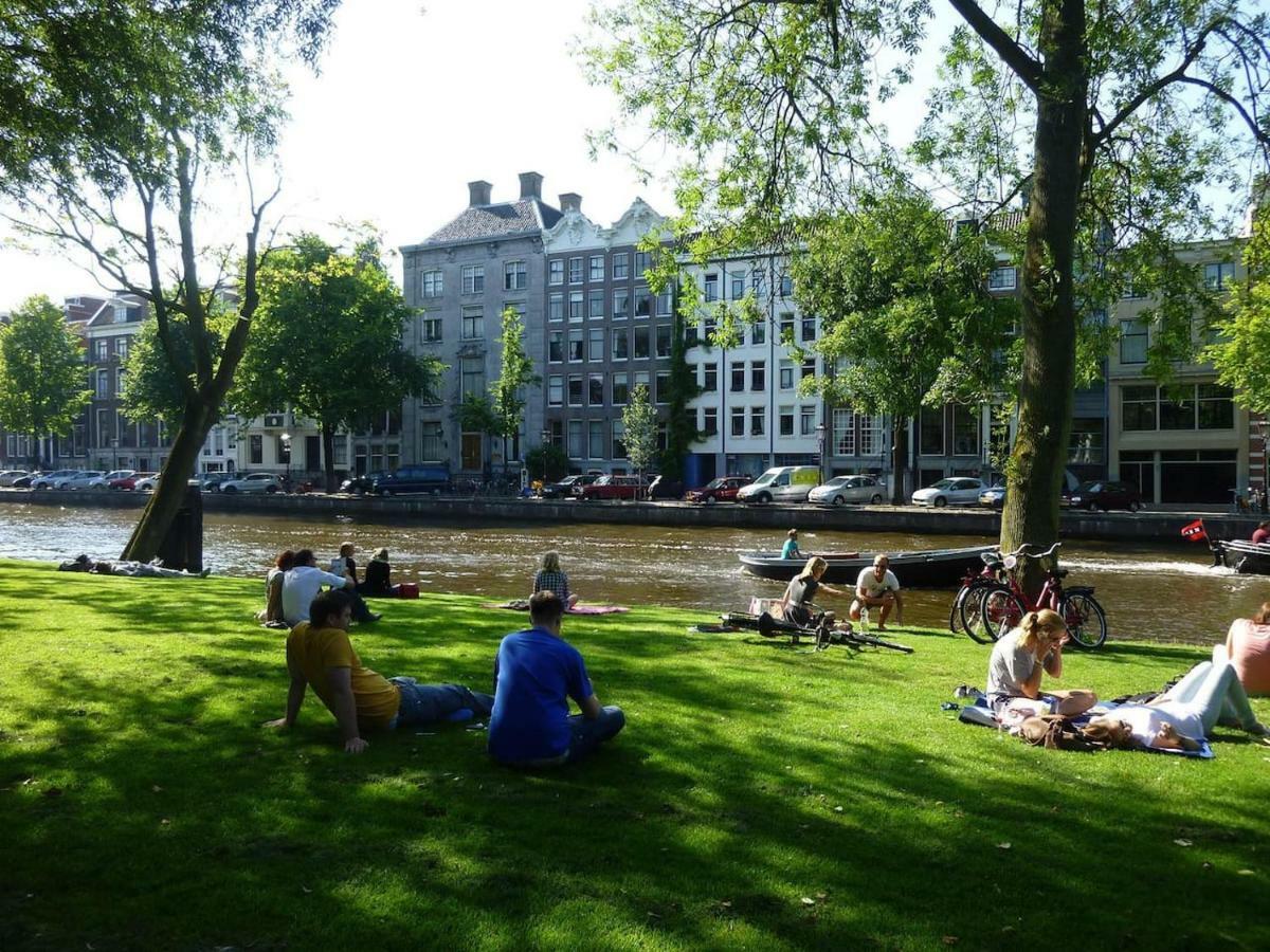 Quiet Apartment For 4 At Park In Center Amsterdam Exterior photo